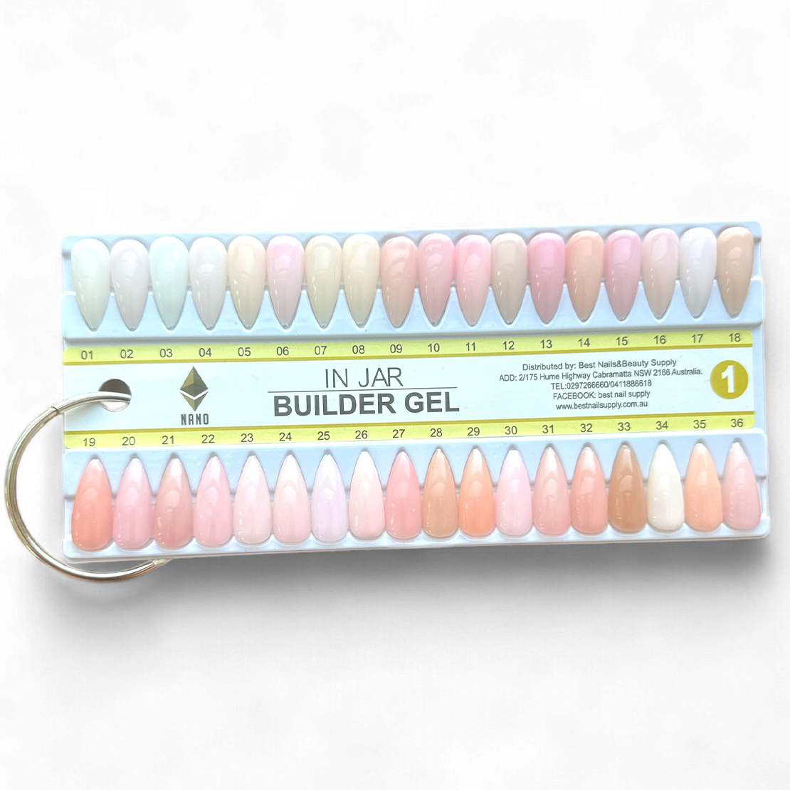 Nano In Jar Builder Gel (Clear)