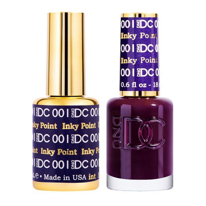 DND DC Duo Gel Polish-001 Inky Point