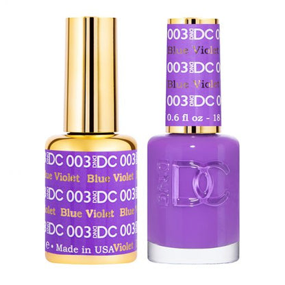 DND DC Duo Gel Polish-003 Blue Violet