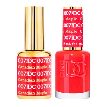 DND DC Duo Gel Polish-007 Canadian Maple