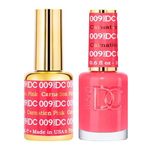 DND DC Duo Gel Polish-009 Carnation Pink