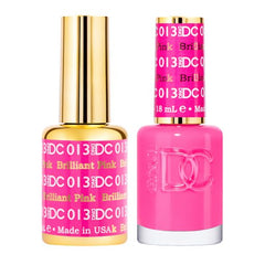 DND DC Duo Gel Polish-013 Brilliant Pink