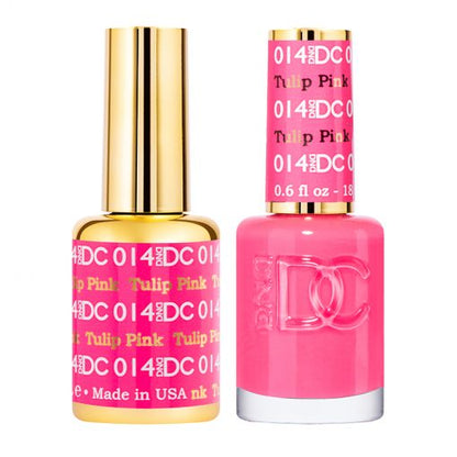 DND DC Duo Gel Polish-014 Tulip Pink