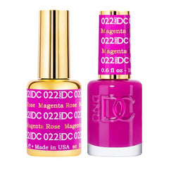 DND DC Duo Gel Polish-022 Magenta Rose