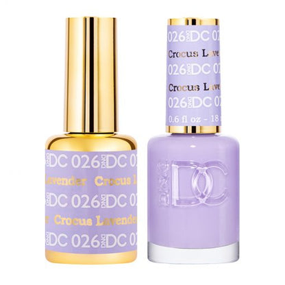 DND DC Duo Gel Polish-026 Crocus Levender