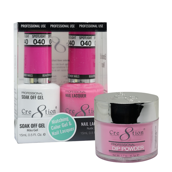 Cre8tion Matching Trio Set - 040 Spotlight