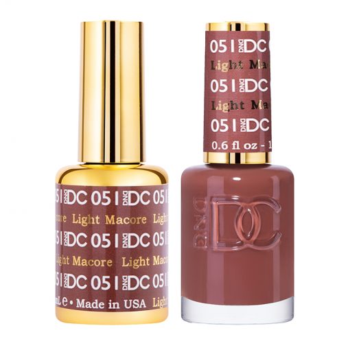 DND DC Duo Gel Polish-051 Light Macore