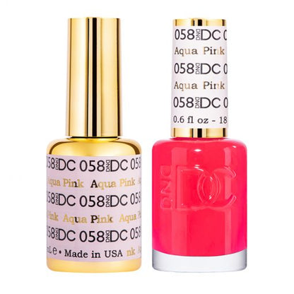 DND DC Duo Gel Polish-058 Aqua Pink