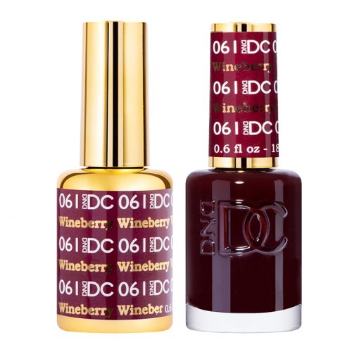 DND DC Duo Gel Polish-061 Wineberry