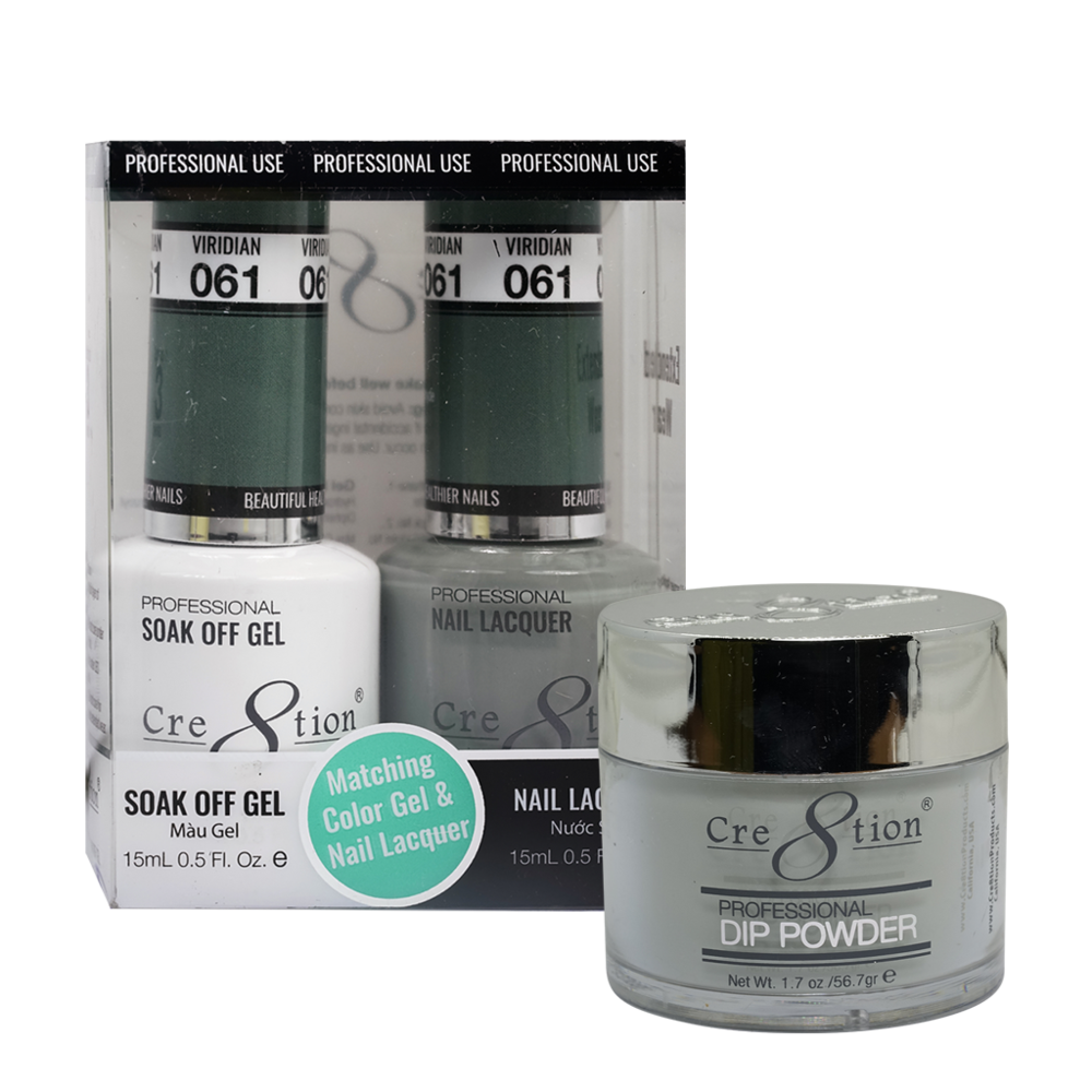 Cre8tion Matching Trio Set - 061 Viridian