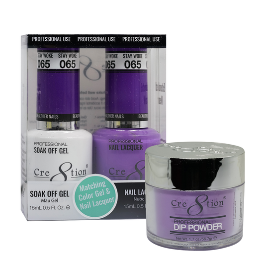 Cre8tion Matching Trio Set - 065 Stay Woke