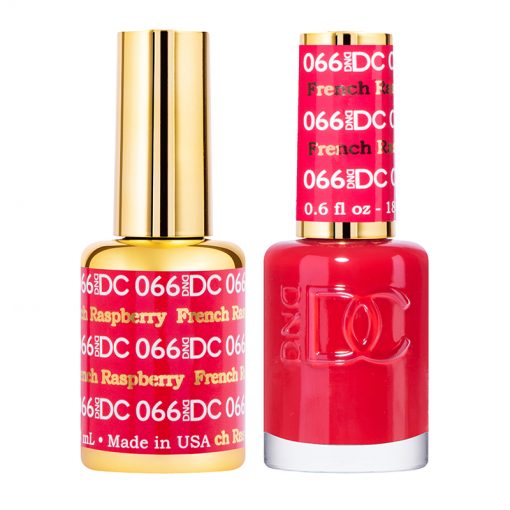 DND DC Duo Gel Polish-066 French Raspberry