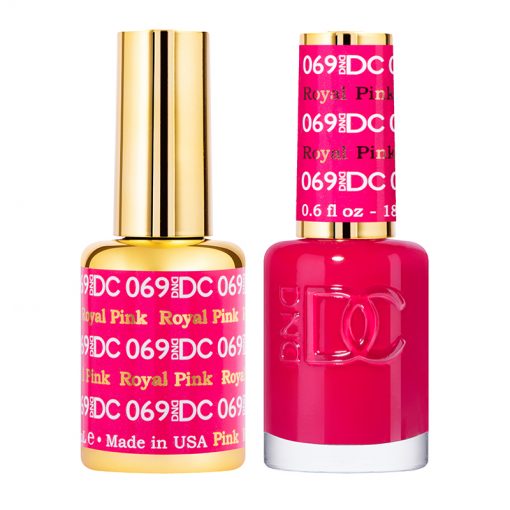 DND DC Duo Gel Polish-069 Royal Pink