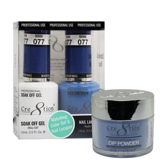 Cre8tion Matching Trio Set - 077 Denim