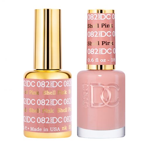 DND DC Duo Gel Polish-082 Shell Pink