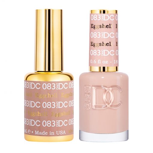 DND DC Duo Gel Polish-083 Eggshell
