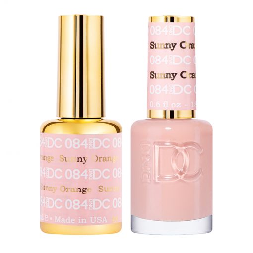 DND DC Duo Gel Polish-084 Sunny Orange