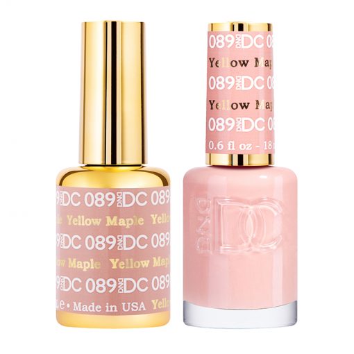 DND DC Duo Gel Polish-089 Yellow Maple