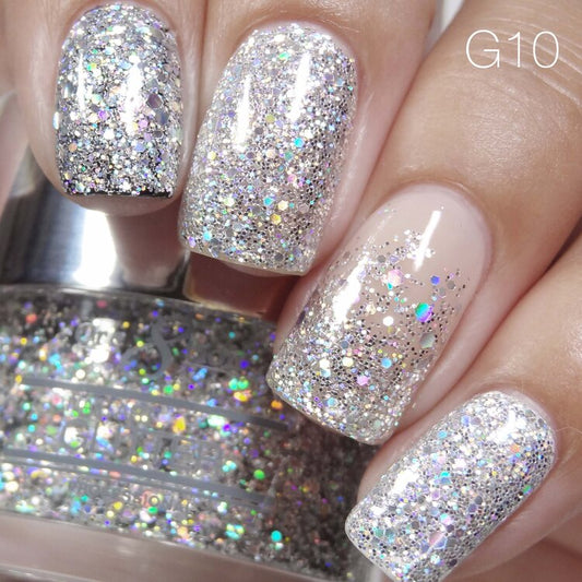 Cre8tion Nail Art Glitter - 10