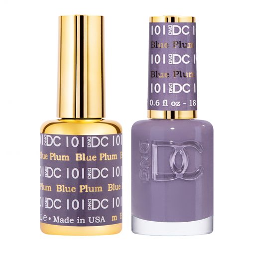 DND DC Duo Gel Polish-101 Blue Plum