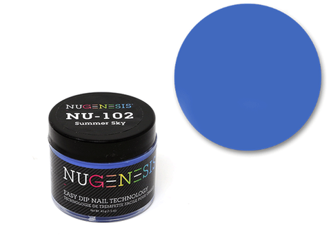 Nugenesis Dipping Powder 2oz - NU 102 Summer Sky