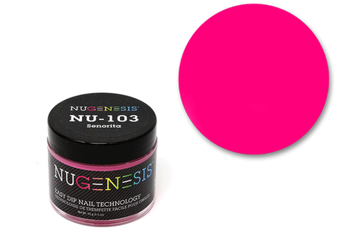 Nugenesis Dipping Powder 2oz - NU 103 Senorita