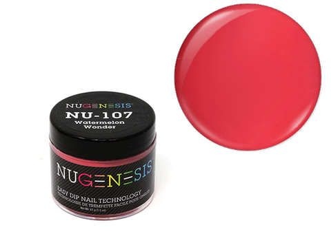 Nugenesis Dipping Powder 2oz - NU 107 Watermelon Wonder
