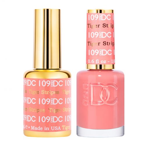 DND DC Duo Gel Polish-109 Tiger Stripes