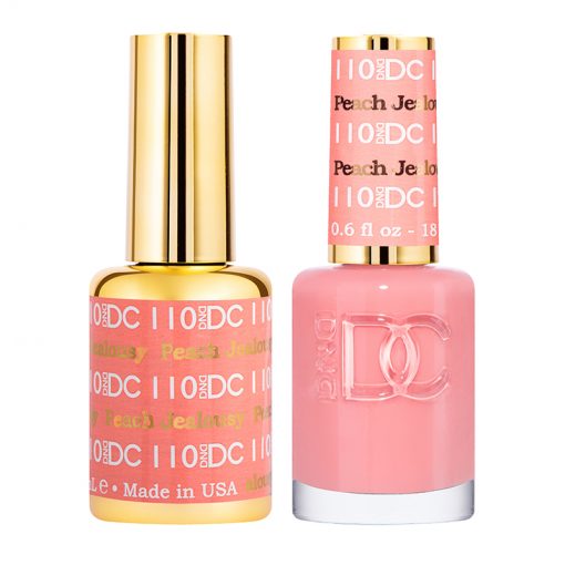 DND DC Duo Gel Polish-110 Peach Jealousy