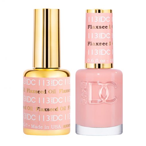 DND DC Duo Gel Polish-113 Flaxseed Oil