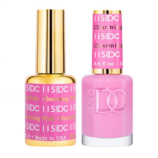 DND DC Duo Gel Polish-115 Charming Pink