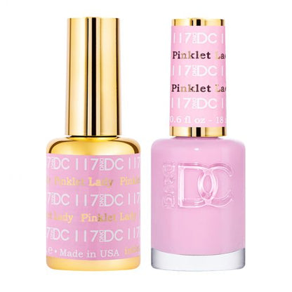 DND DC Duo Gel Polish-117 Pinklet Lady