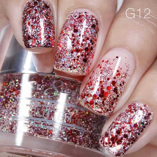 Cre8tion Nail Art Glitter - 12