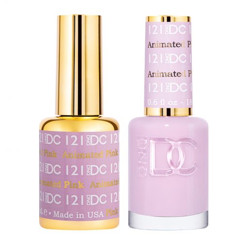 DND DC Duo Gel Polish-121 Animated Pink