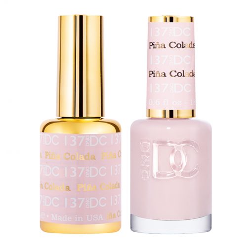 DND DC Duo Gel Polish-137 Pink Colada