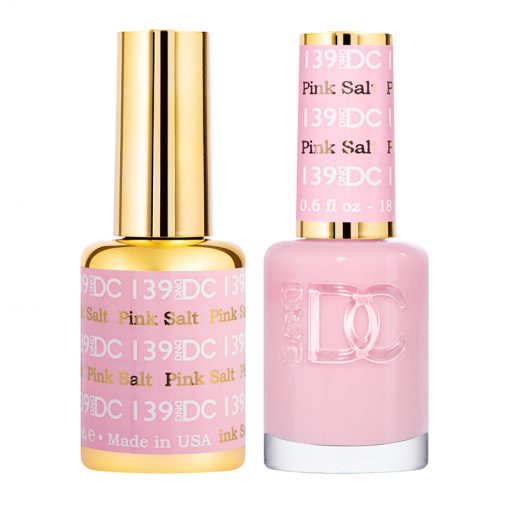 DND DC Duo Gel Polish-139 Pink Salt