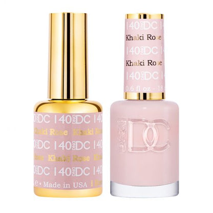 DND DC Duo Gel Polish-140 Khaki Rose