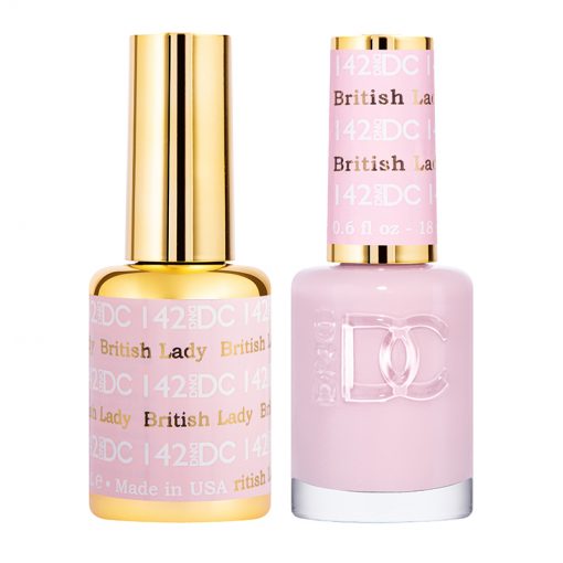 DND DC Duo Gel Polish-142 British Lady