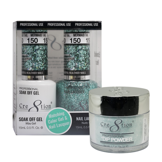 Cre8tion Matching Trio Set - 150 Mermaid Tail
