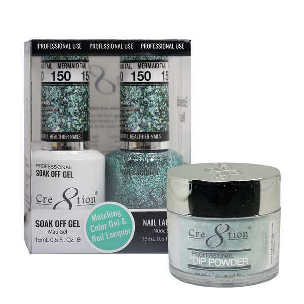 Cre8tion Matching Trio Set - 150 Mermaid Tail