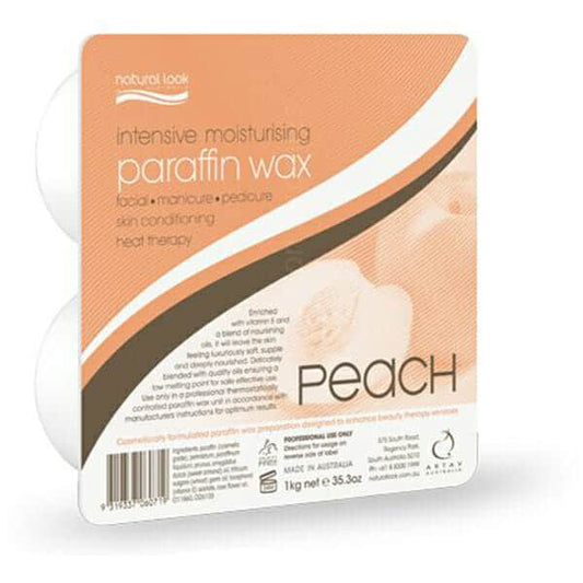 Natural Look Paraffin Wax Peach 1kg