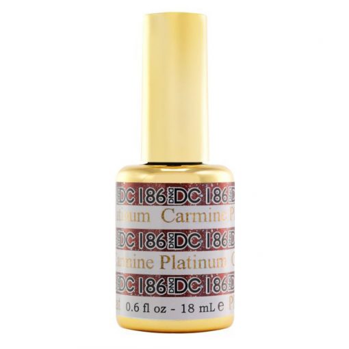 DND DC Platinum Gel-186 Platinum Carmine