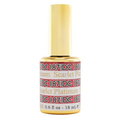 DND DC Platinum Gel-187 Platinum Scarlet