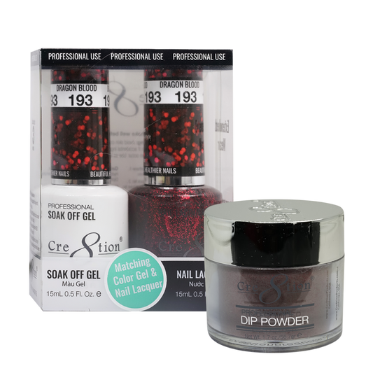 Cre8tion Matching Trio Set - 193 Dragon Blood