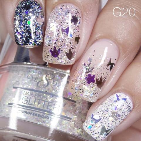 Cre8tion Nail Art Glitter - 20