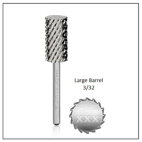 Carbide Bit STXXX - Silver - 3/32 Large Barrel