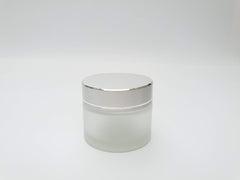 Jar frost- Silver cap 2 oz( empty)
