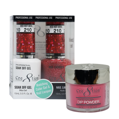Cre8tion Matching Trio Set - 210 Red Hot Devil