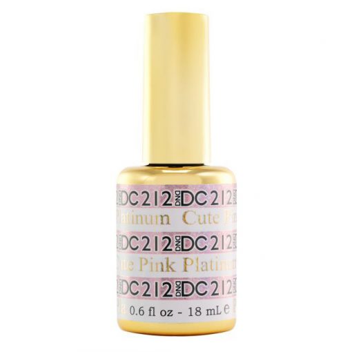 DND DC Platinum Gel-212 Platinum Cute Pink