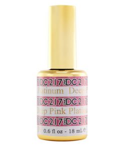 DND DC Platinum Gel-217 Platinum Deep Pink